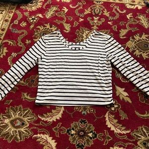 Small Striped Crop Tee!